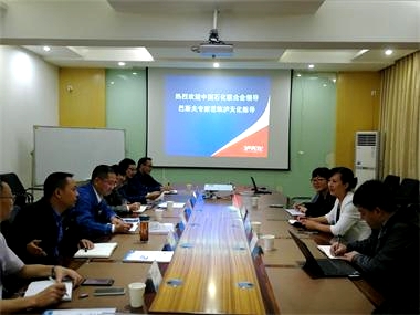 中國石化聯(lián)合會與巴斯夫專家來我公司開展技術交流