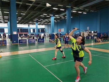 瀘天化股份公司承辦集團公司第一屆職工運動會羽毛球比賽