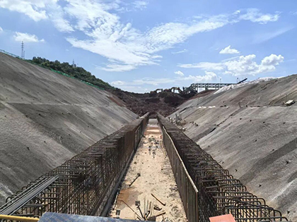 瀘天化化工園區(qū)舊箱涵改造工程全線貫通